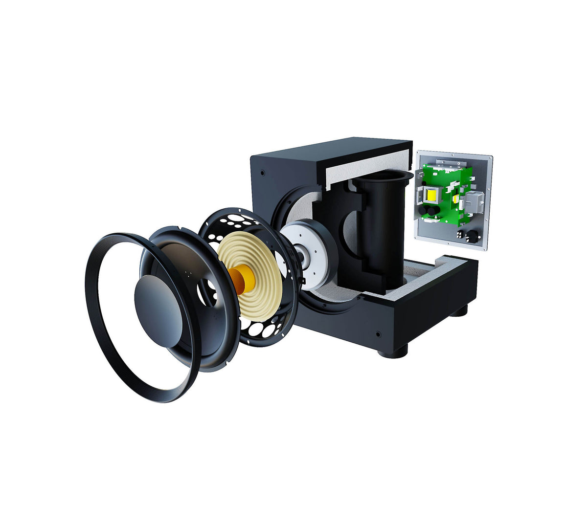 Elac Varro PS350-BK 12-inch Powered Subwoofer