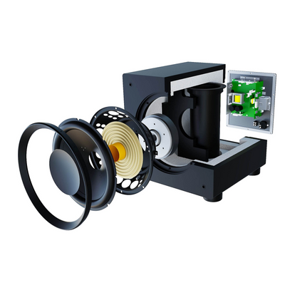 Elac Varro PS250-BK 10-inch Powered Subwoofer